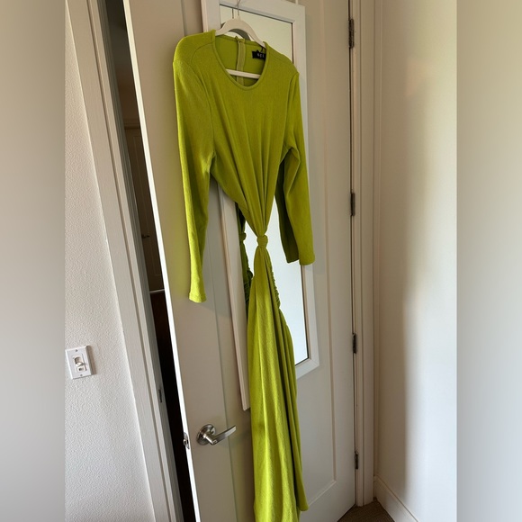 Brand New with Tags o.p.t Green Brendalyn Dress with Cutouts - Picture 3 of 4